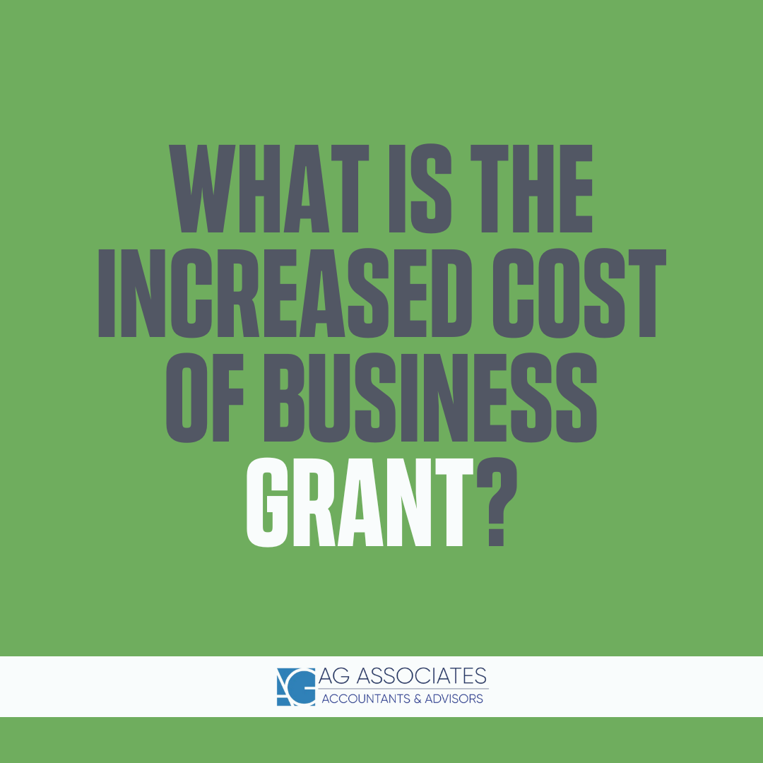 Increased Cost of Business Grant